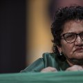 African National Congress (ANC)'s Deputy Secretary General Jessie Yasmin Duarte attends the closing ceremony of the NASREC Expo Centre in Johannesburg on December 20, 2017, during the African National Congress (ANC) 54th National Conference. Cyril Ramapho