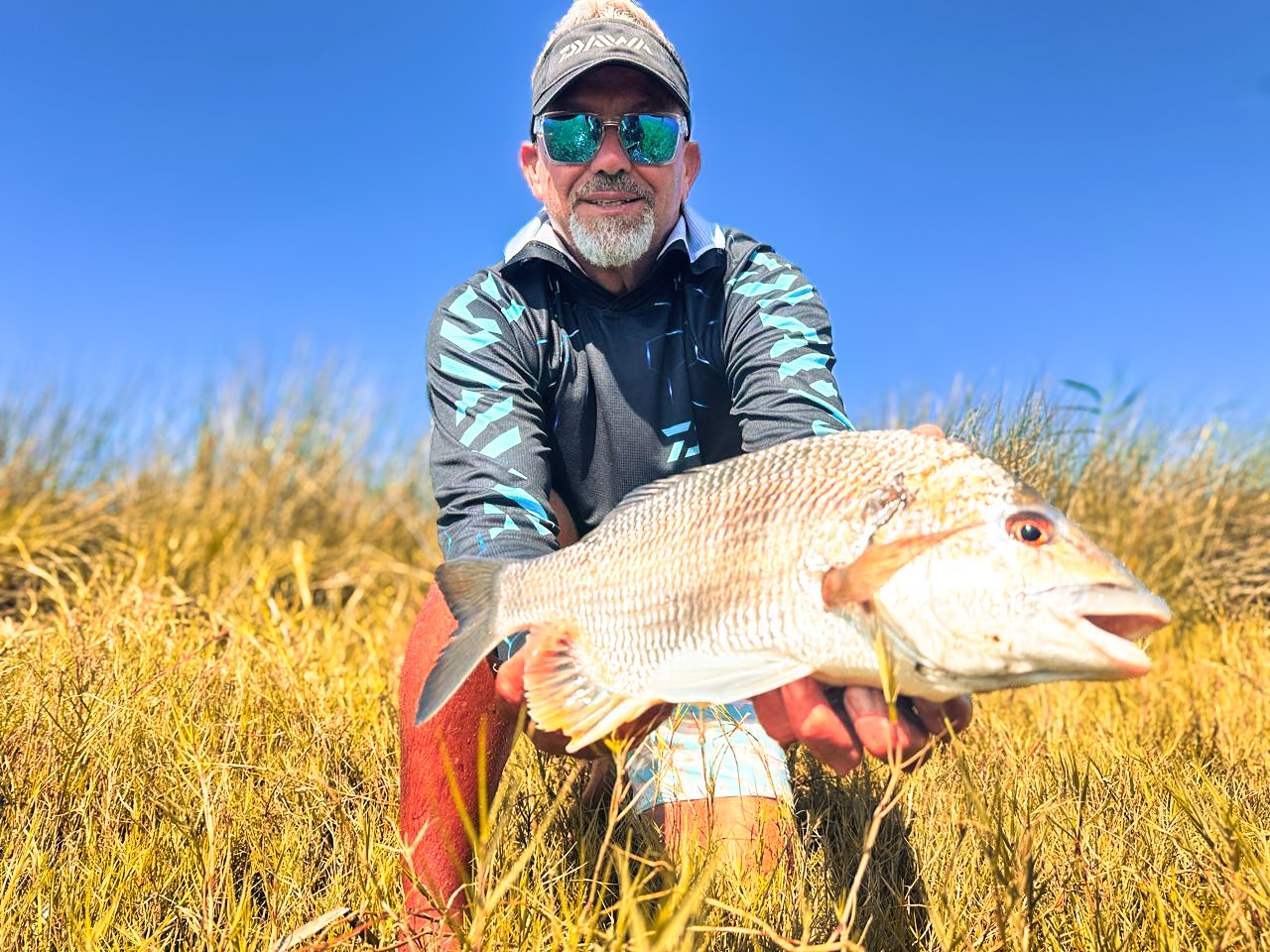 Dean Pretorius with a huge river bream