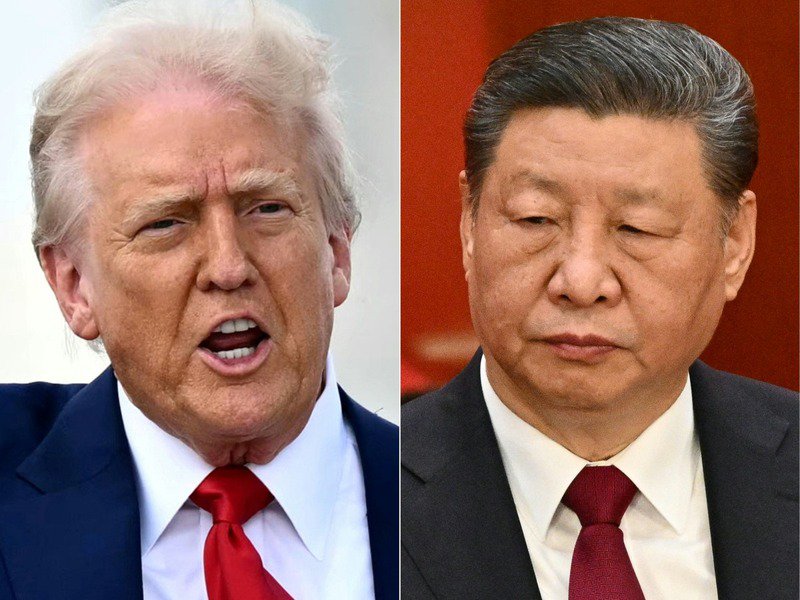 President Donald Trump and China's President Xi Jinping