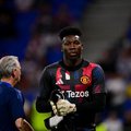 Manchester United goal keeper Andre Onana