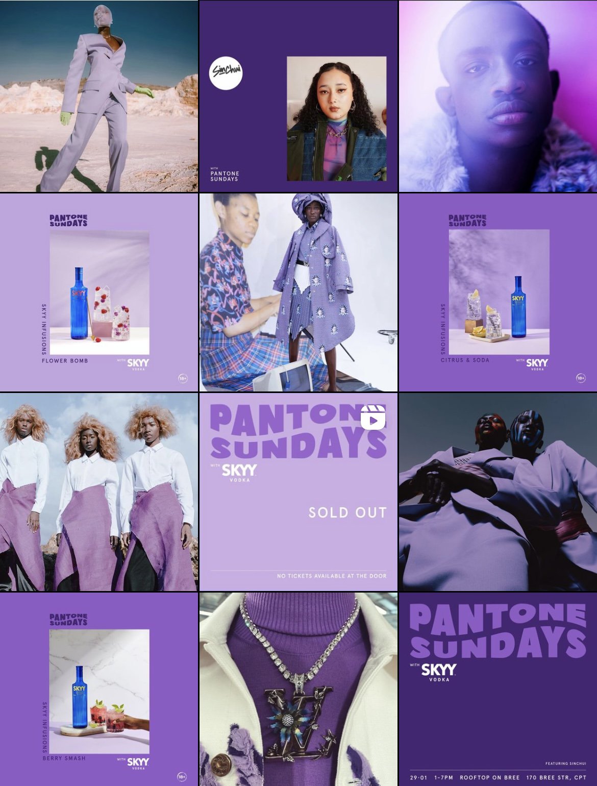 pantone sundays