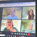 A group of women on a Teams meeting