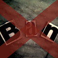 The word "Ban" with an x