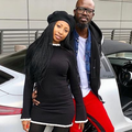 Enhle Mbali and DJ Black Coffee