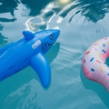 Floaters floating on a swimming pool