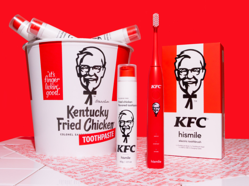 KFC toothpaste