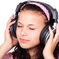 girl with headphones pexels