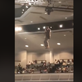 pastor flies into church facebook