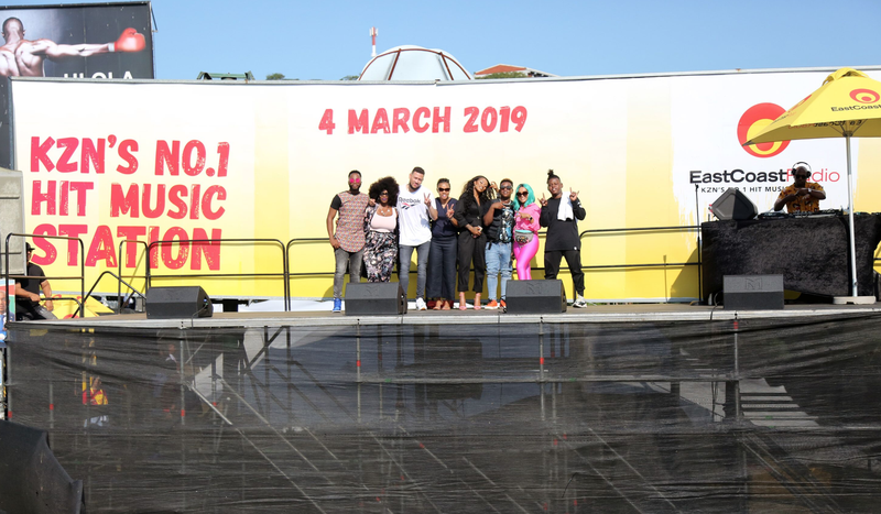 Artists perform at ECR billboard in Umlazi / ECR