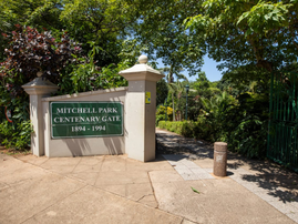 The entrance of Mitchell Park Zoo in Durban